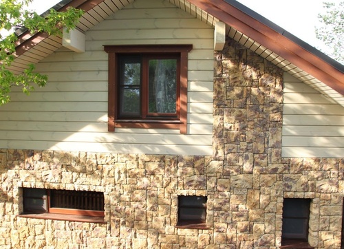 Внешняя отделка стен деревянного дома